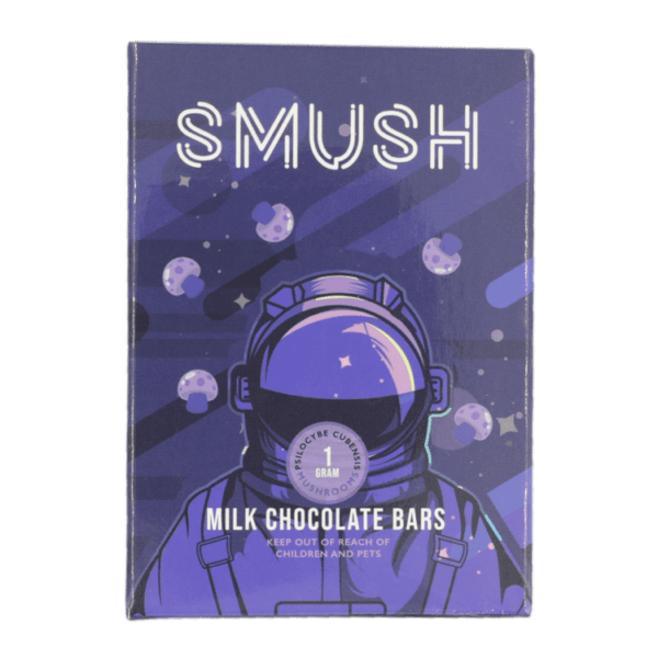 SMUSH - Milk Chocolate Bar | Magic Mushroom Dispensary Canada