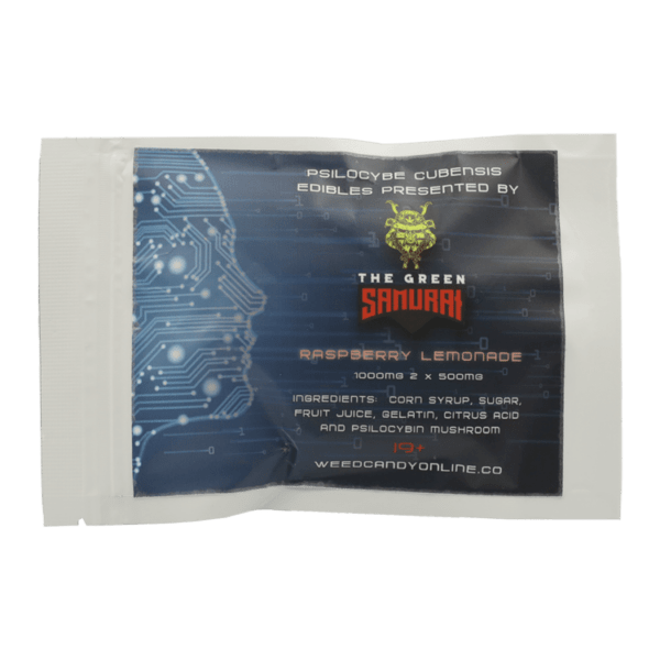 Shroom Gummies – Raspberry Lemonade – 1g | Magic Mushroom Dispensary Canada