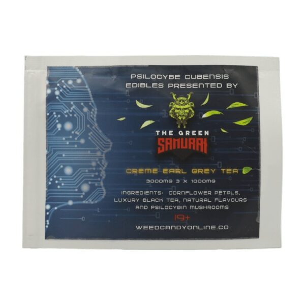 The Green Samurai - Creme Earl Grey Tea - 3000mg | Magic Mushroom Dispensary Canada