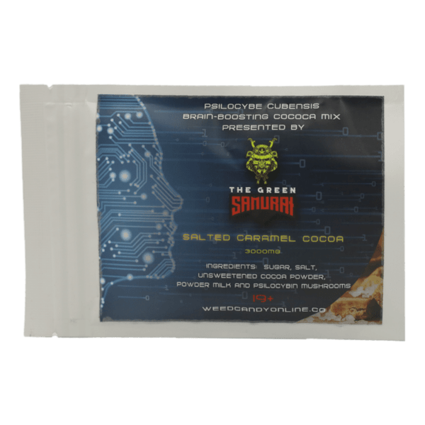 The Green Samurai - Salted Caramel Cocoa - 1g or 3g | Magic Mushroom Dispensary Canada