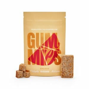 Euphoria Psychedelics – Orange Gummy 1000mg | Magic Mushroom Dispensary Canada