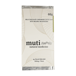 Muti - Milk Chocolate Cardamom Coffee bar – 3000mg | Magic Mushroom Dispensary Canada