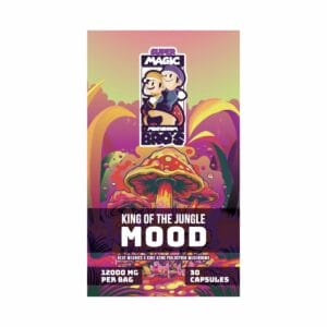 Super Magic Mushroom Bro’s - King of the Jungle MOOD - 400MG Capsules | Magic Mushroom Dispensary Canada